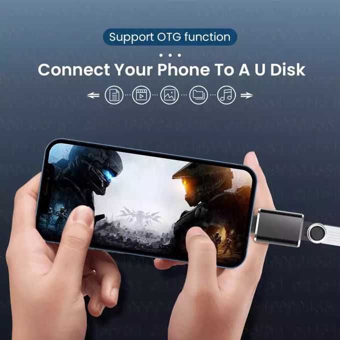Plustar Adaptateur USB OTG pour iPhone iOS Transmission de données à prix  pas cher