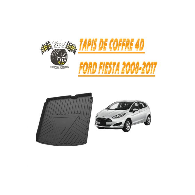 Cartek Set Tapis sur mesure (Tapis Intérieur + tapis de coffre) FORD FIESTA  2008 - 2017 à prix pas cher