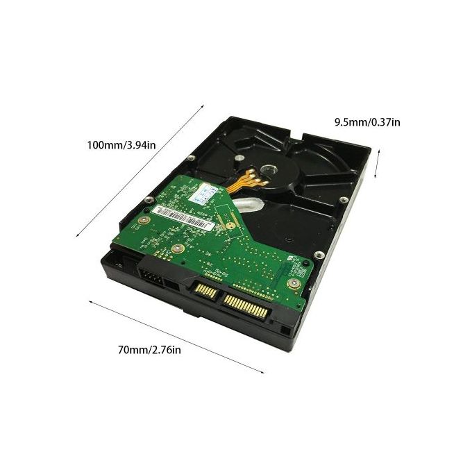 Hiseeu Disque dur interne de surveillance 1 To SATA 6 Go/s 64 Mo de