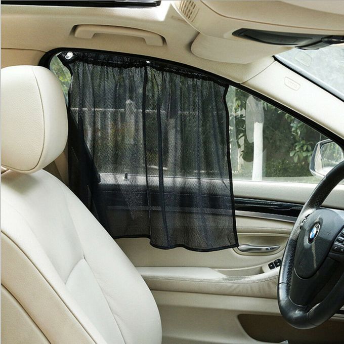 Lot de 2 rideaux pare-soleil pour fenêtre avant de voiture SUV universel  pour intérieur de véhicule Protection solaire pour fenêtre en maille de  protection contre les moustiques, filet anti-UV pour la confidentialité 