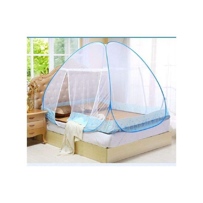 Moustiquaire Lit pour lit Double avec moustiquaire,180 x 200 cm (2 Porte)