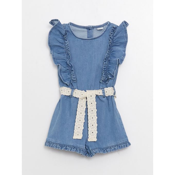Lc Waikiki Salopet Jean Baby Girl à col ras