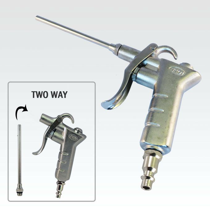 Ingco Pistolet à Air Comprimé Souffleur d'air Dépoussiérage