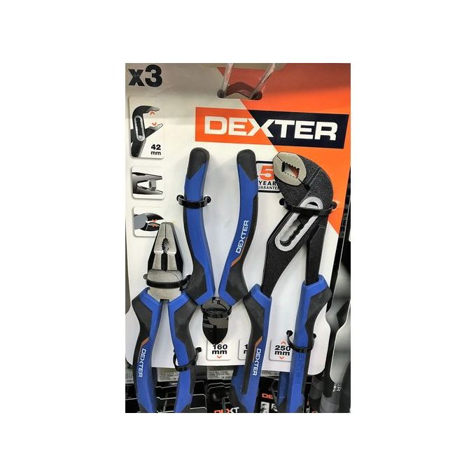 Leroy Merlin Lot De 3 Pinces Bleu Gris A Prix Pas Cher Jumia Maroc