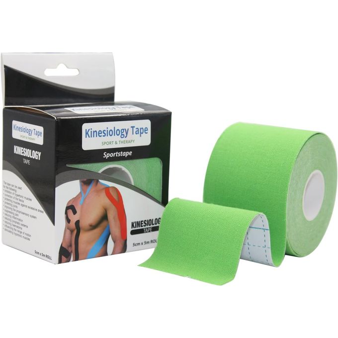 Ruban de kinésiologie Bandage musculaire Sports Coton Élastique Adhésif  Contrainte Blessure Ruban Genou Douleur musculaire