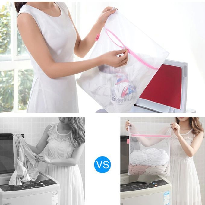 Generic 3 pièces Sacs pliables organisateur Protection de sous-vêtements  Machine à laver à prix pas cher