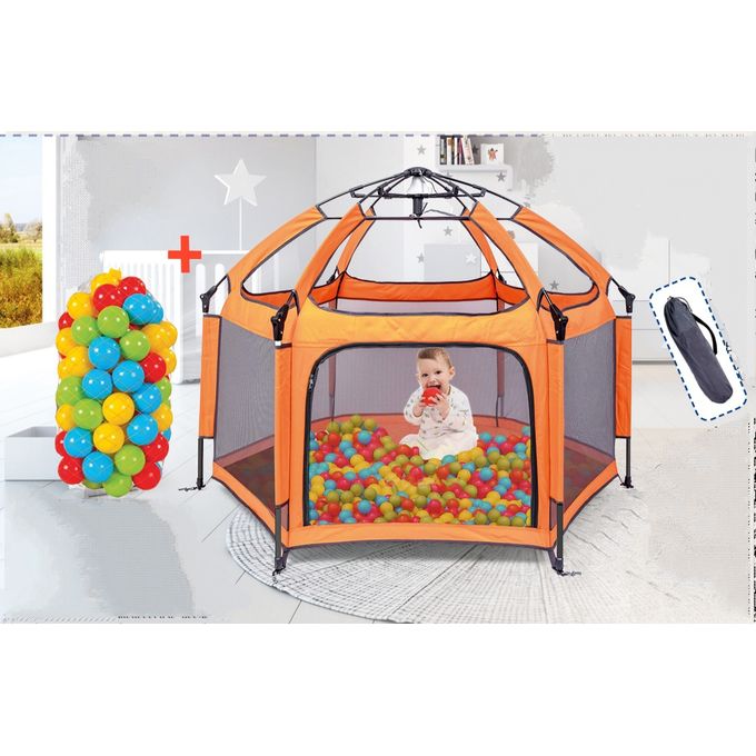 Dynamic Parc De Jeux Portable Pliable Pour Enfants Avec 100 Balles Gratuite A Prix Pas Cher Jumia Maroc