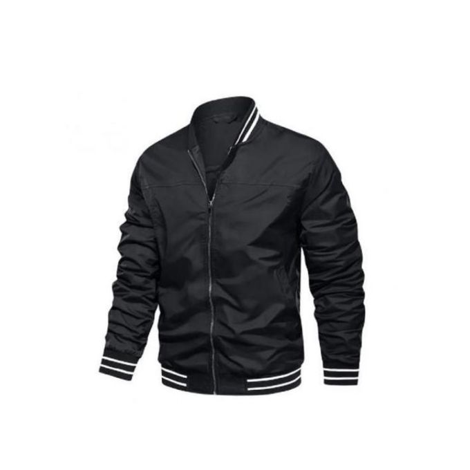 Jacket Pour Homme Couleur Noir Haute Qualité Blouson Tendance MD00654 -  Sodishop
