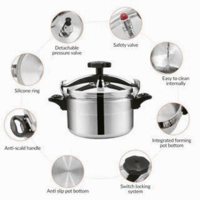Cocotte Minute Autocuiseur Inox 7 Litres - Compatible Tous Feux - SPC-019 - Prix en Algérie