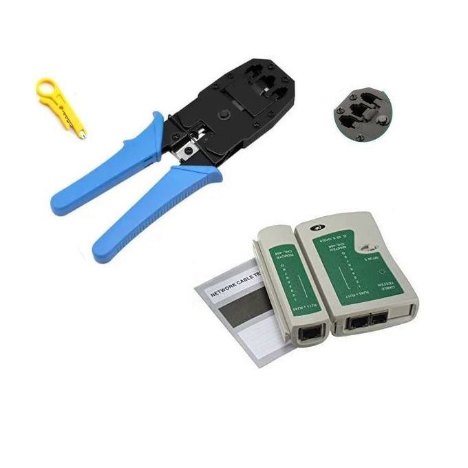 Pince et testeur câble réseau RJ45