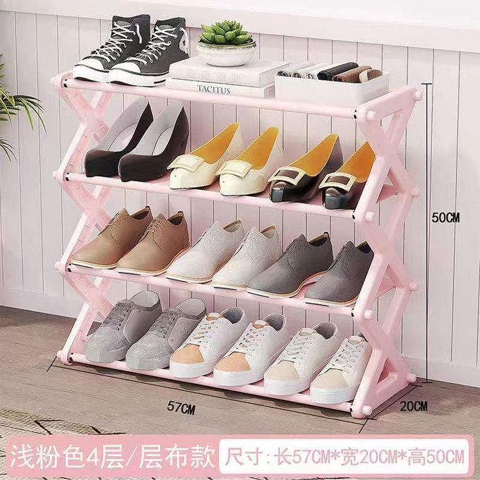 Generic Étagère de rangement pour chaussures en forme de X