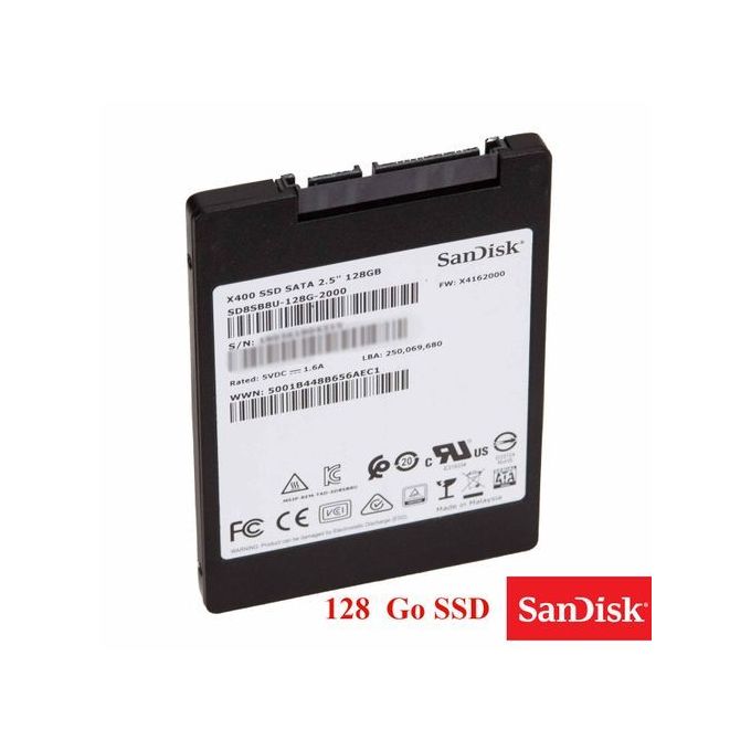 Disque Dur SSD SATA3 2,5 7m 128 Go