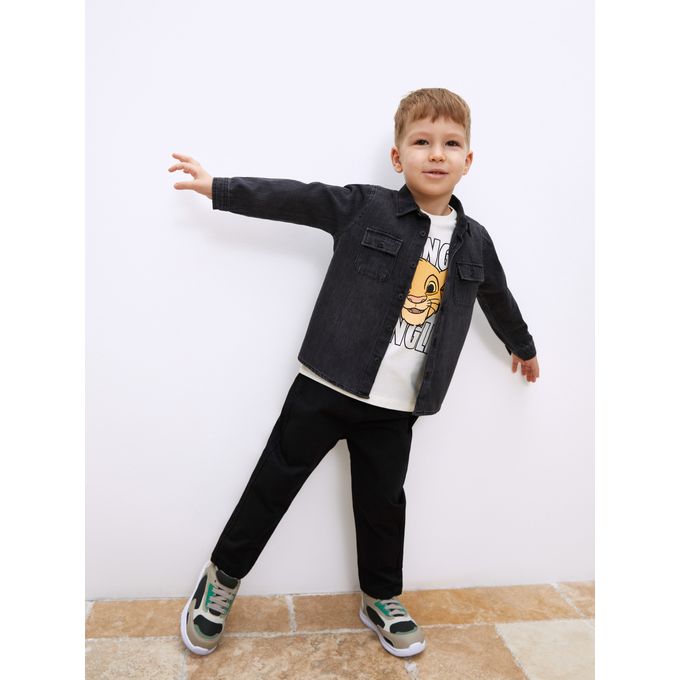 Lc Waikiki Pantalon basique a taille elastique pour bebe garcon