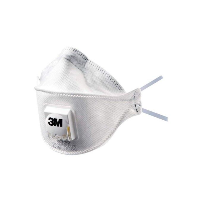 ILRIM MARKET Parapharmacie en ligne - 3M Masque anti-poussière pliable 3  panneaux Aura 9322+ - FFP2, avec soupape