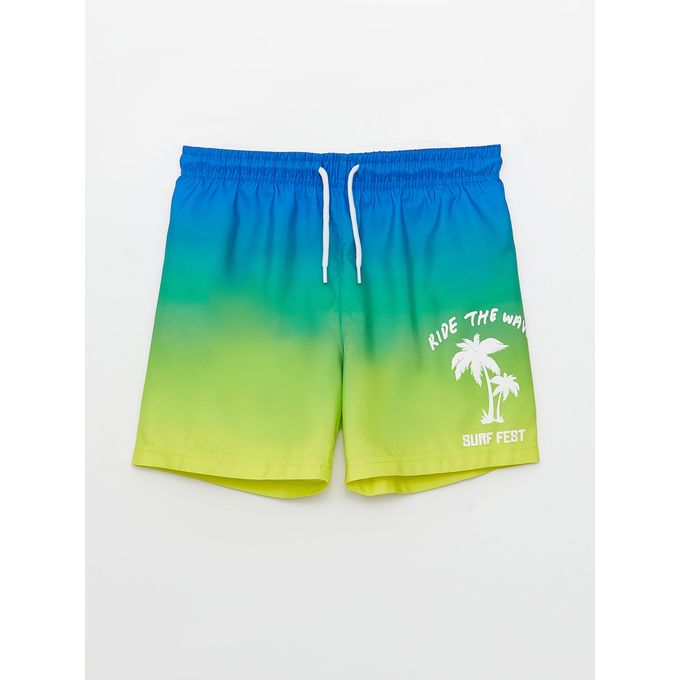 Lc Waikiki Short de bain imprimé à séchage rapide pour garçon