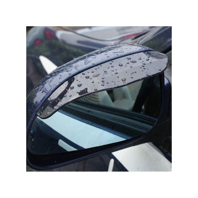 Generic 2 pieces protection de pluie de Rétroviseur miroir de voiture Rain  Shield cache protecteur garde à prix pas cher