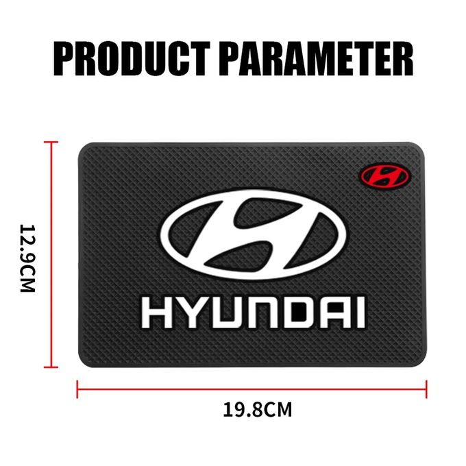 Generic Tapis de protection de tableau de bord contre le soleil Avec logo  Hyundai accent à prix pas cher