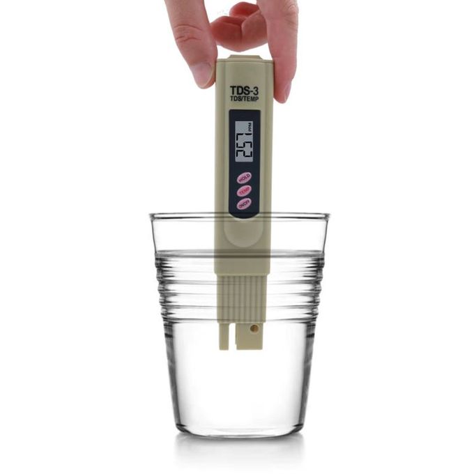 TDS meter Pro - Mesurer la pureté de l' Water- Mesure PPM - Test précis de  la qualité