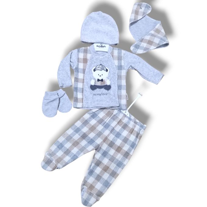 Ensemble Vêtements Bébé Naissance 5 Pièces - Mini Zeyn - Allobebe Maroc