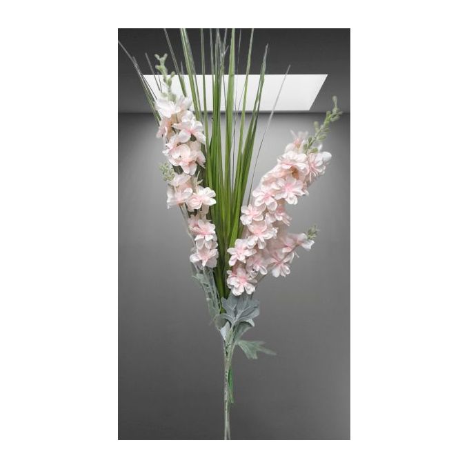 bouquet de fleurs artificielles rose clair