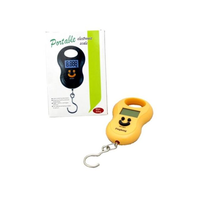Pèse-bagages Numérique Novaease - 50 Kg De Capacité, écran Rétroéclairé, Portable Pour Valises Et Sacs De Voyage