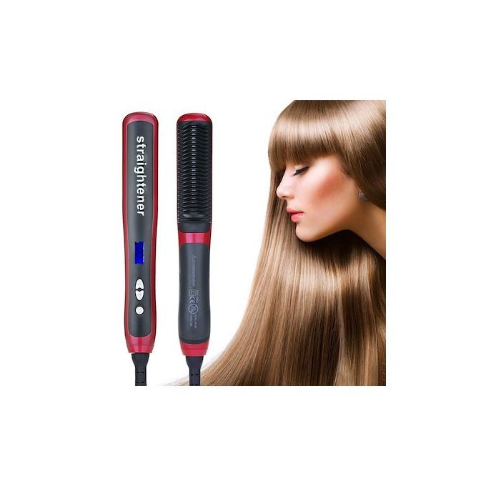 Straightenrer Asl908 Brosse A Cheveux Lissante En Ceramique Hqt