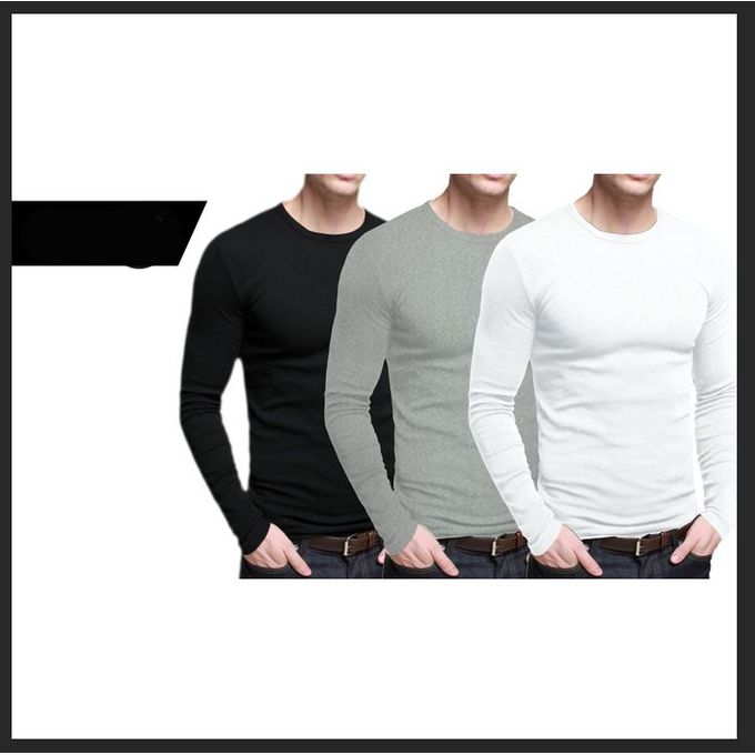 Pack de 3 T-shirt manche Longue -Homme
