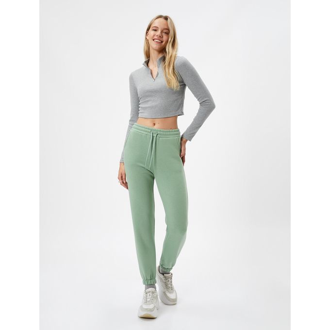 Koton Pantalon de jogging femme Vert menthe
