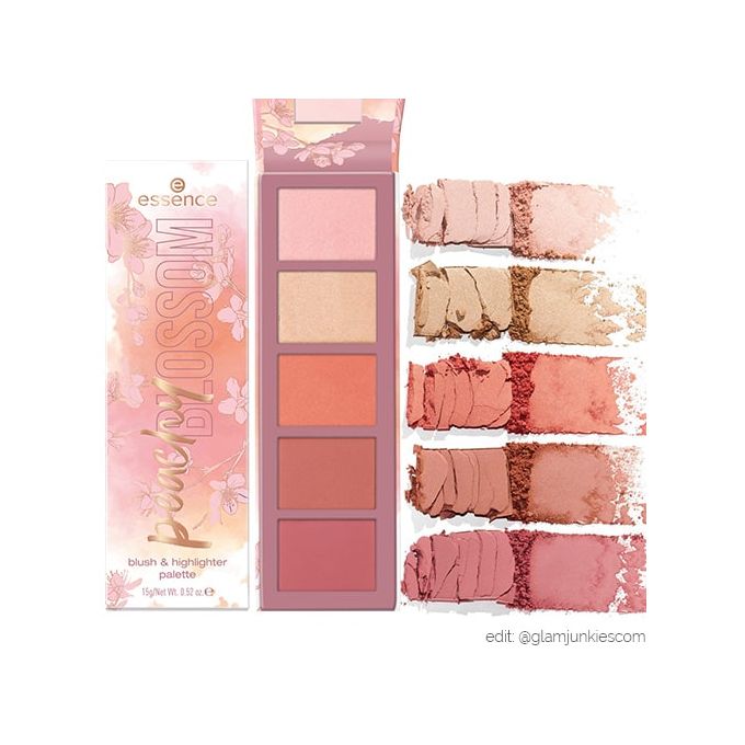 Essence Palette fard à joues et surligneur  fleur de pêcher