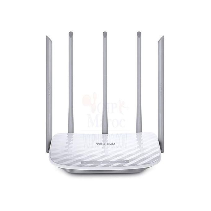 TP-Link Point d'accès 1350 Mbps Wi-Fi Bi-Bande: 450 Mbps en 2.4 GHz, 867 Mbps en 5 GHz, 5 ports Fast Ethernet (Archer C60)