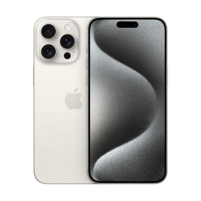 iPhone 15 Pro Max - 6.7-inch - 1TB - Titane Blanc - Neuf