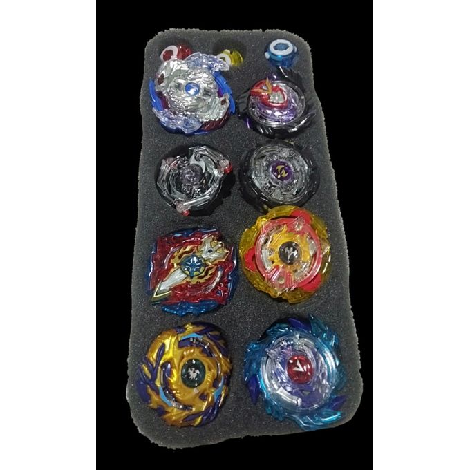 Generic Beyblade-68 ensemble de 8 Toupies 4D professionnelles+2poks carte à  prix pas cher