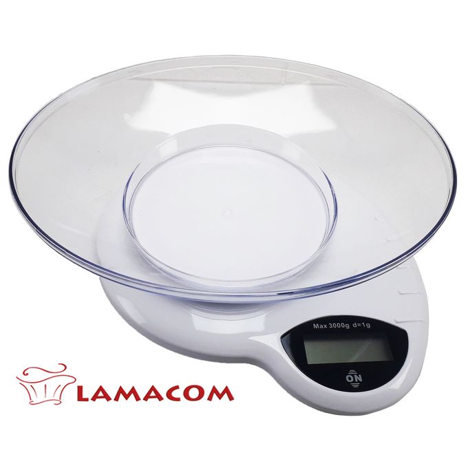 Lamacom Balance de cuisine électronique 3 Kg // Pèse Aliment - Kitchen  Scale à prix pas cher