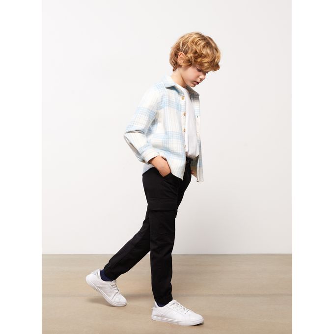 Compare Lc Waikiki Pantalon cargo a taille elastique pour garcon Price