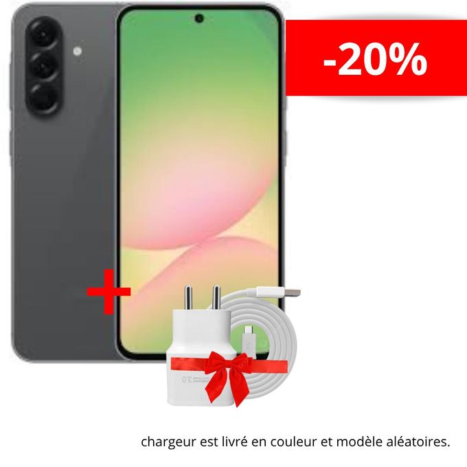 Galaxy A56 5G 8 Go RAM 256 Go ROM Awesome Gravity+ chargeur gratuit