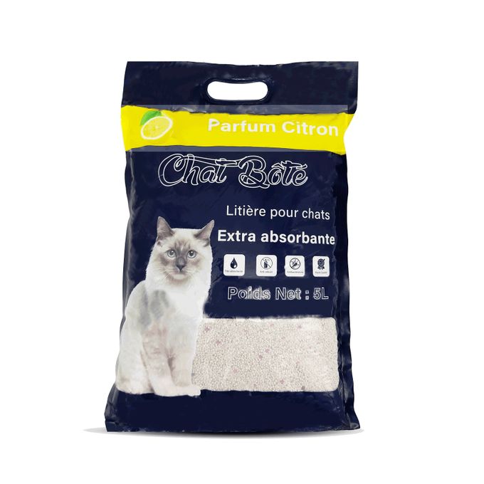 Generic Litiere Pour Chats Extra Absorbante Parfum Citron 5 Litres Chat Bote A Prix Pas Cher Jumia Maroc