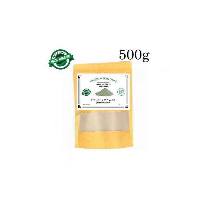 Argile vert 500gr NATUREL