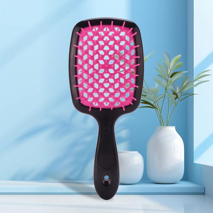 Kit Brosse Démêlante Et Peigne À Dents Larges Pour Femme g1503