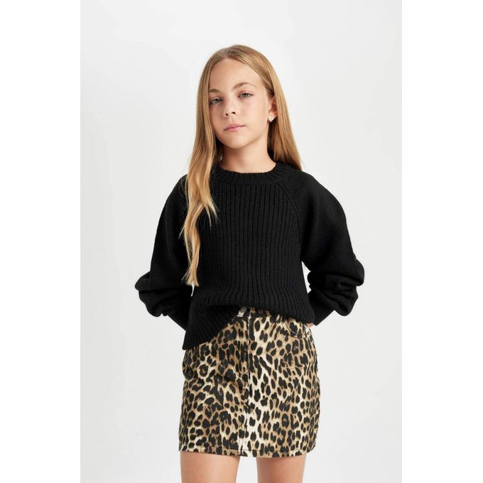 Pull-over col roulé - Fille | MANGO OUTLET France métropolitaine