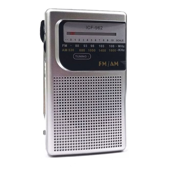 Generic Radio a pile AA portable de poche AM FM avec haut-parleur et prise  casque à prix pas cher