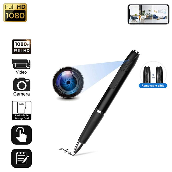 Mini caméra Full HD 1080P Portable Pen Camera One Button Quick Record