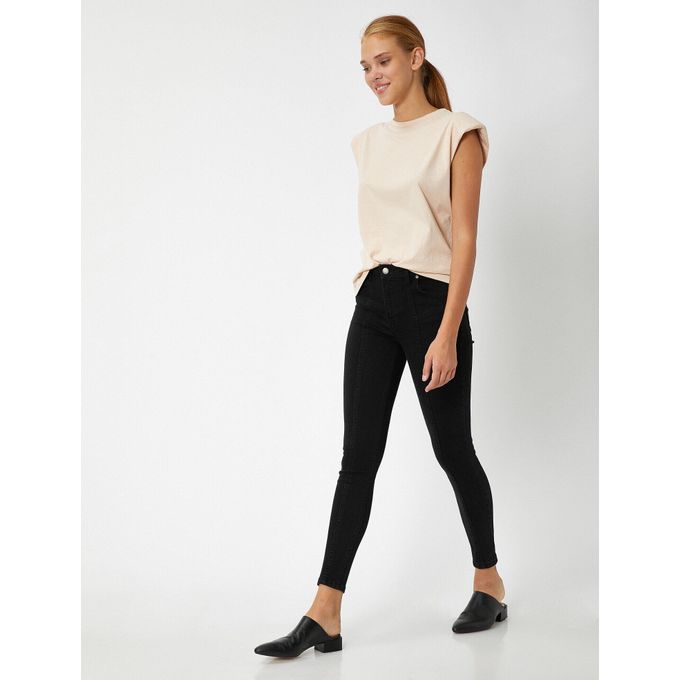 Koton Pantalon Femme - Noir
