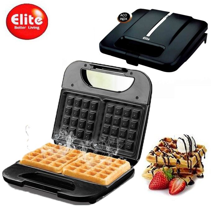 Gaufrier électrique - Appareil à Gaufres Antiadhésive, Machine à waffles