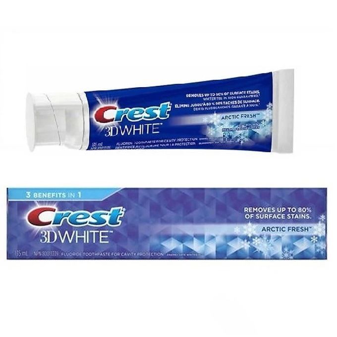 Dentifrice Crest 3d White Fraîcheur Arctique 135ml