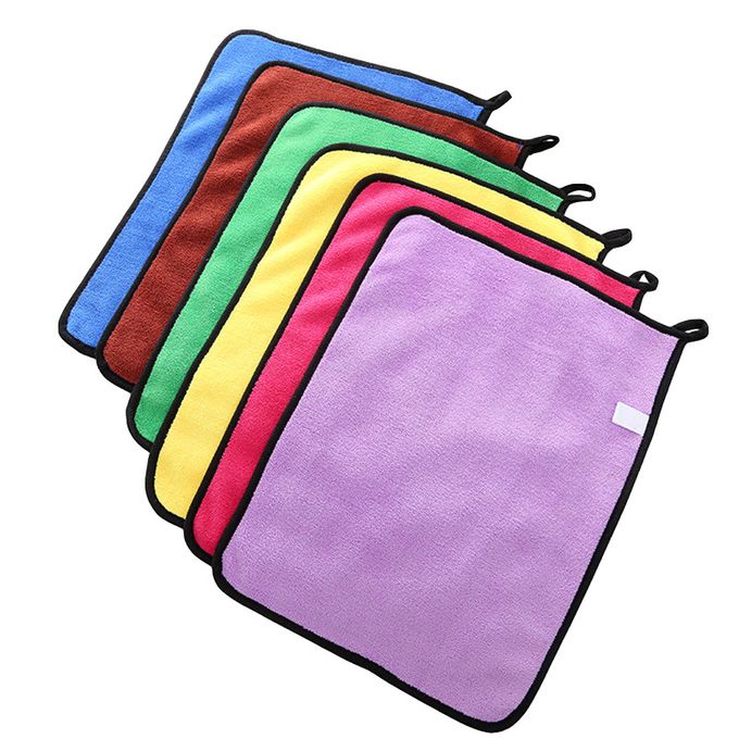 50 Pcs Serviette Microfibre Voiture Gants De Toilette Jetables Propre