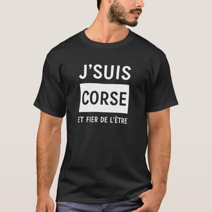 T shirt noir et fier best sale