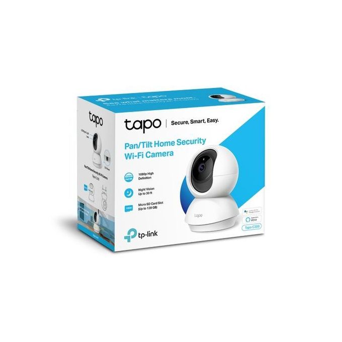 TP-Link Caméra de surveillance WiFi panoramique, inclinable pour surveiller bébé, animal