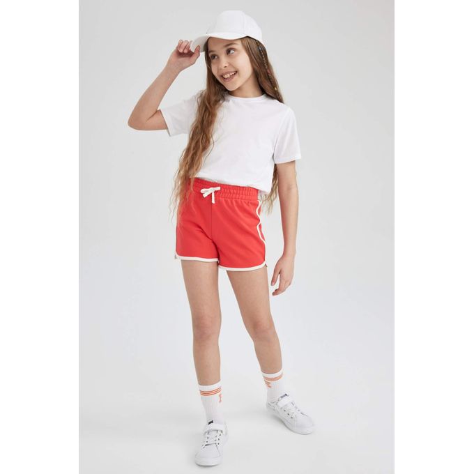 Compare Defacto Girl Sweatshirt Fabric Shorts Price