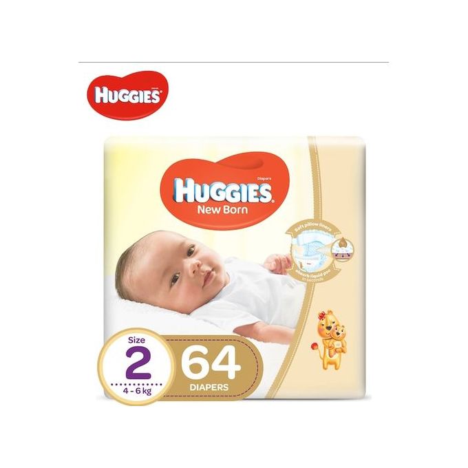 Huggies Couches Bebe Jetables Taille 2 X 64 A Prix Pas Cher Jumia Maroc