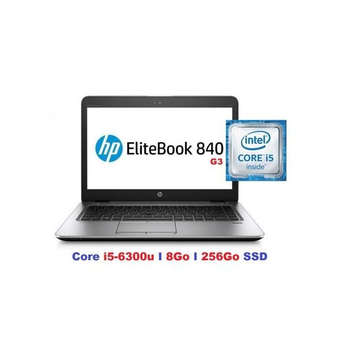 Hp Elitebook 840 G3 Core i5-6300U 8Go 256 Go SSD